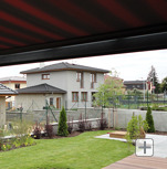 Realizace Maxilux - značková stínící technika