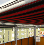Realizace Maxilux - značková stínící technika